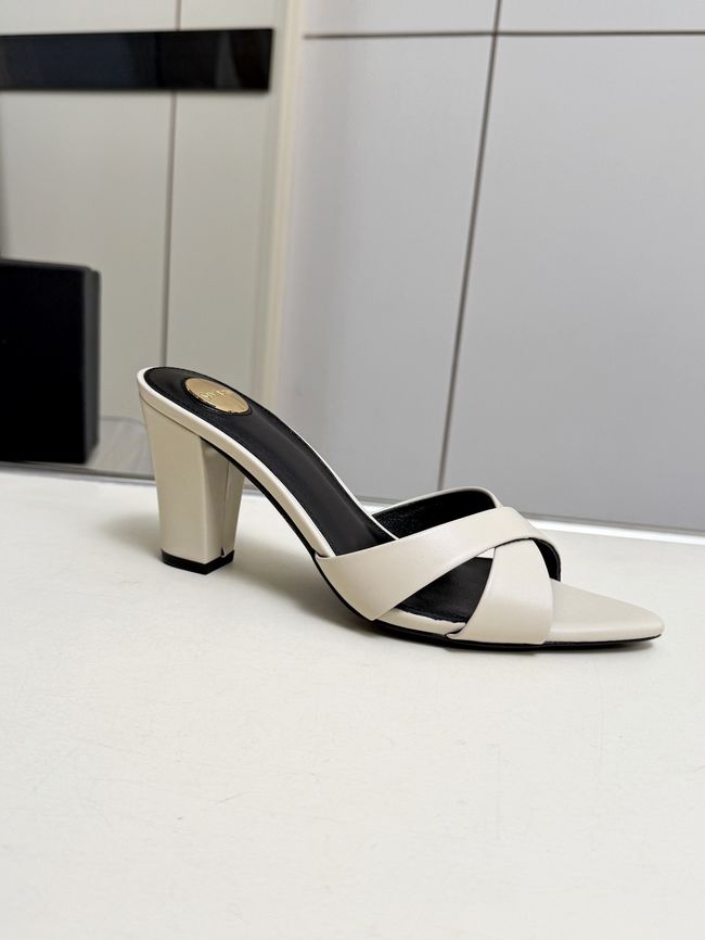 Saint Laurent mule sandals leather 7.5CM F6630-3