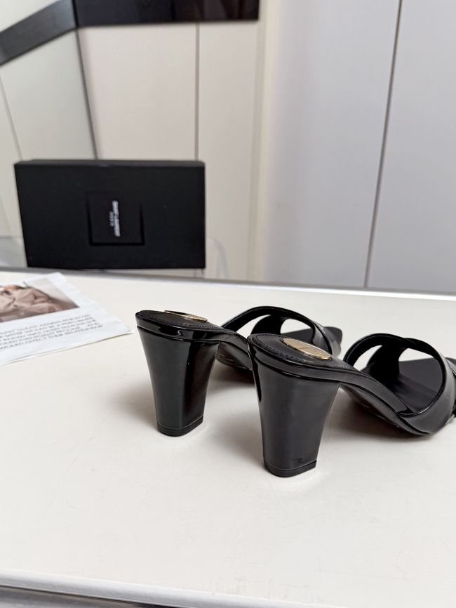 Saint Laurent mule sandals leather 7.5CM F6630-4