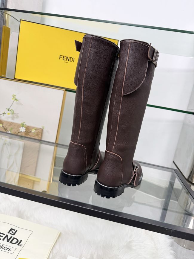 FENDI Commando leather boots 8T9048-2