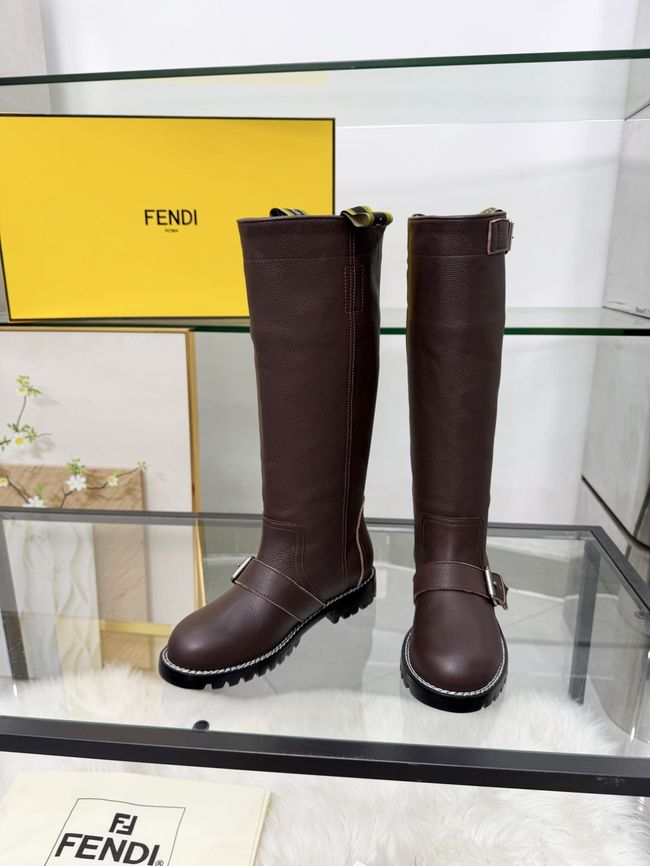 FENDI Commando leather boots 8T9048-2