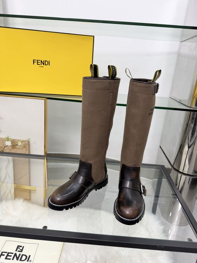 FENDI Commando leather boots 8T9048-3