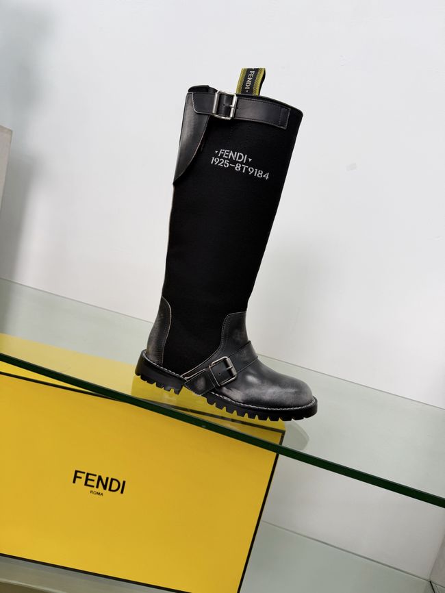 FENDI Commando leather boots 8T9048-4