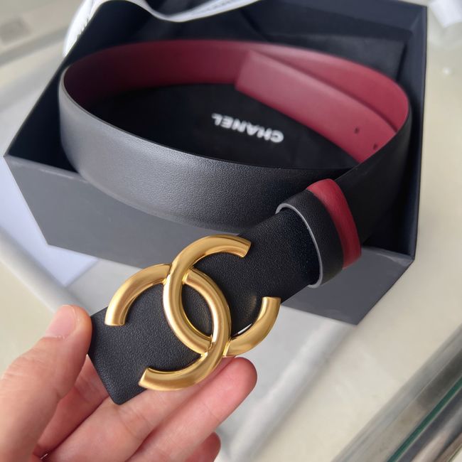Chanel Leather belt 30MM ABH250-2