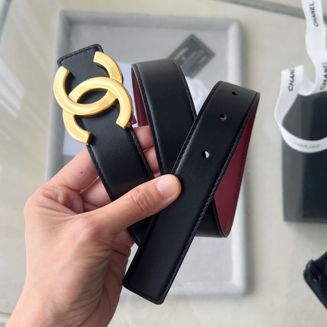 Chanel Leather belt 30MM ABH250-4