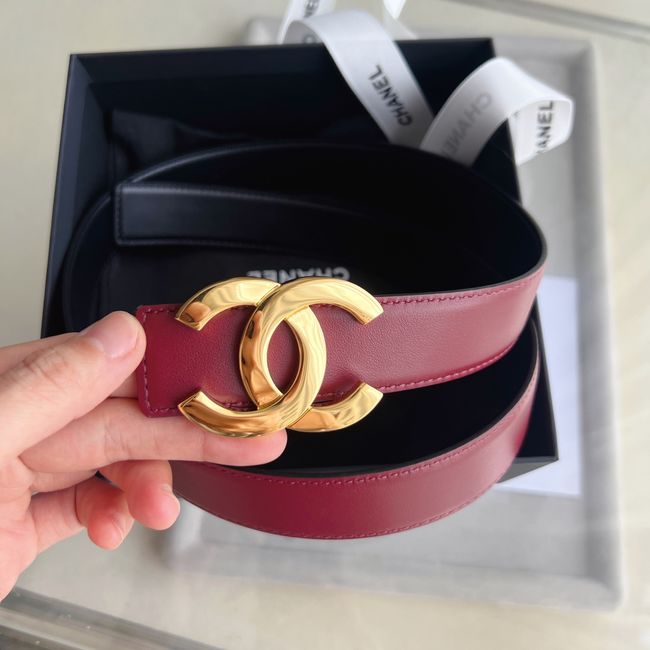 Chanel Leather belt 30MM ABH250-4