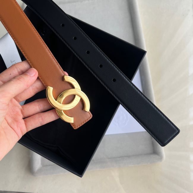 Chanel Leather belt 30MM ABH250-6