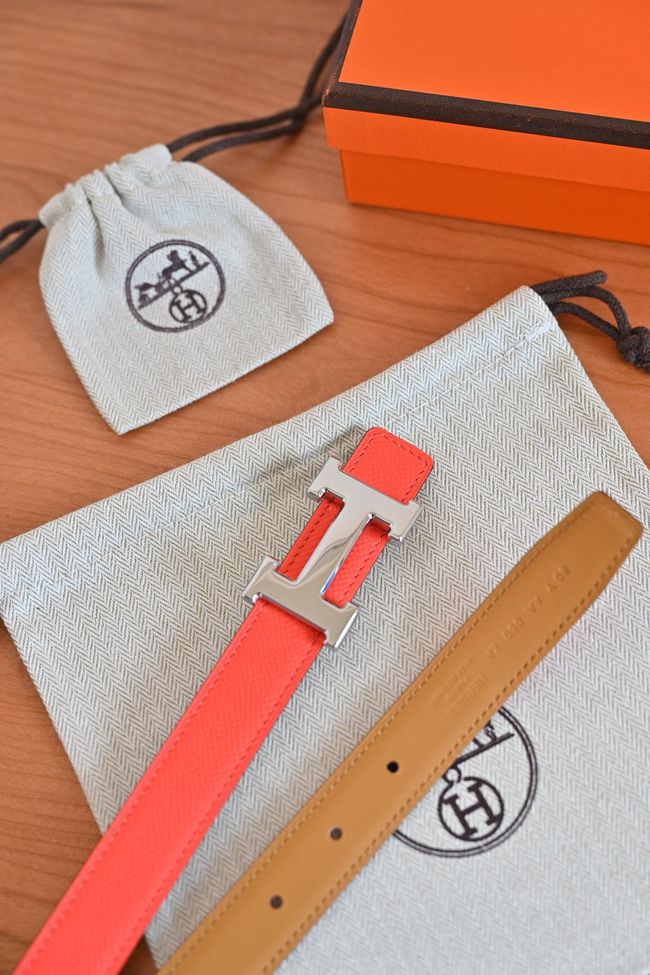 Hermes Constance buckle & double-sided leather belt 24mm H07457-3 Hermes Constance buckle & double-sided leather belt 24mm H07457-3