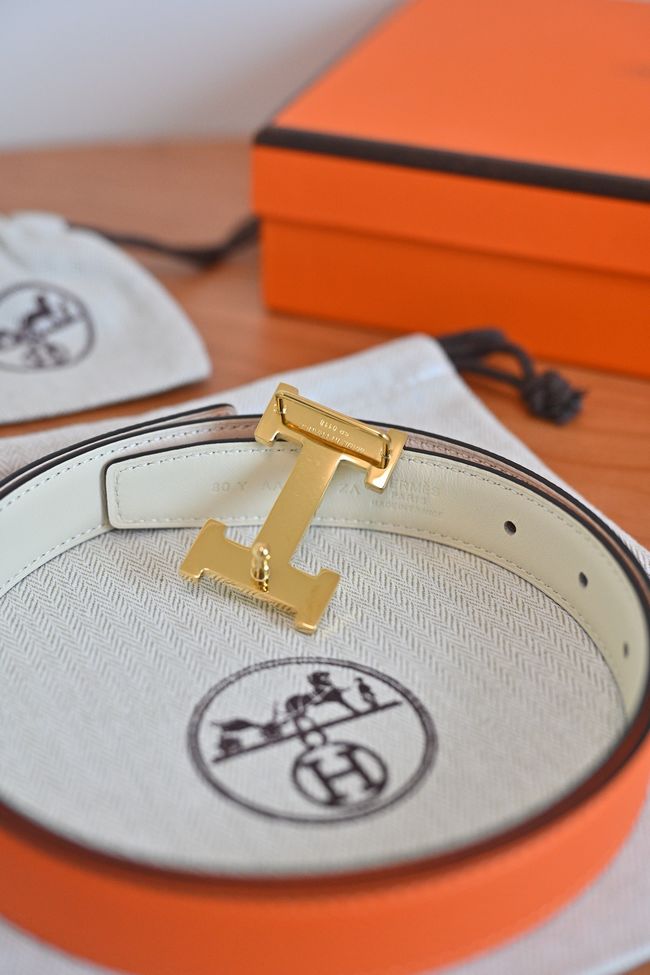 Hermes Constance buckle & double-sided leather belt 24mm H07457-5 Hermes Constance buckle & double-sided leather belt 24mm H07457-5