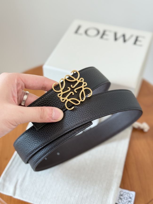 Loewe Cowhide Double-Sided Anagram Belt 35MM 26X03-1 Loewe Cowhide Double-Sided Anagram Belt 35MM 26X03-1