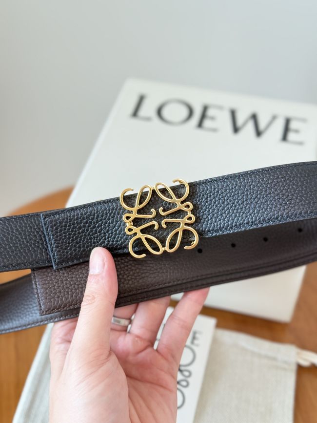 Loewe Cowhide Double-Sided Anagram Belt 35MM 26X03-1 Loewe Cowhide Double-Sided Anagram Belt 35MM 26X03-1