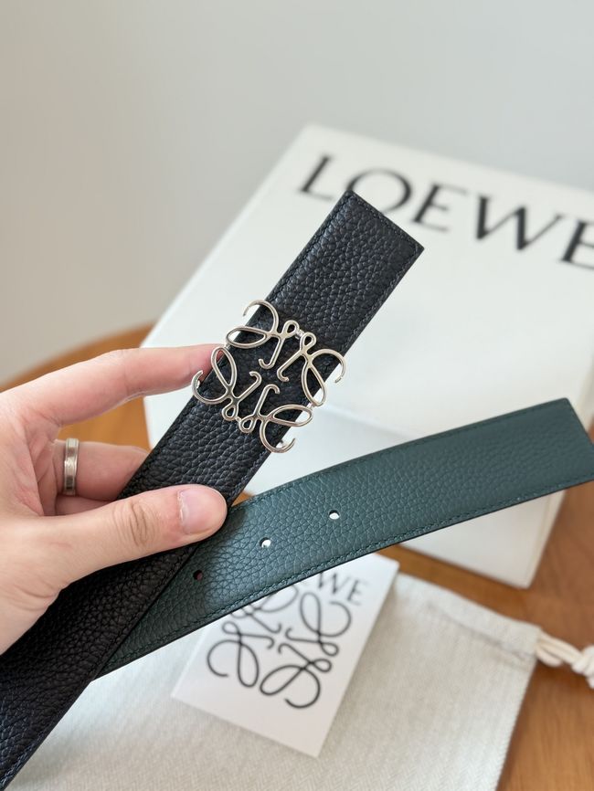 Loewe Cowhide Double-Sided Anagram Belt 35MM 26X03-6 Loewe Cowhide Double-Sided Anagram Belt 35MM 26X03-6