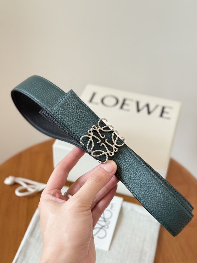Loewe Cowhide Double-Sided Anagram Belt 35MM 26X03-6