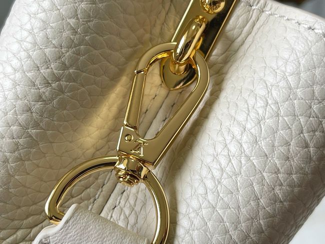 Louis Vuitton Capucines Mini M24977 Ivory Louis Vuitton Capucines Mini M24977 Ivory