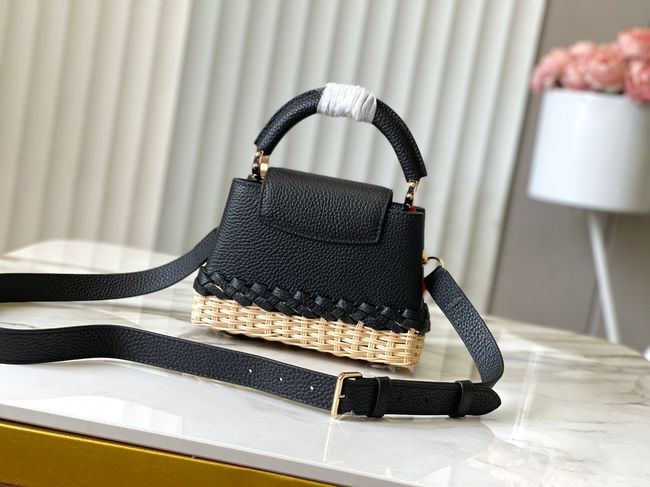 Louis Vuitton Capucines Mini M24977 black Louis Vuitton Capucines Mini M24977 black