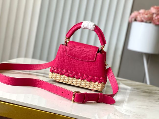 Louis Vuitton Capucines Mini M24977 rose Louis Vuitton Capucines Mini M24977 rose