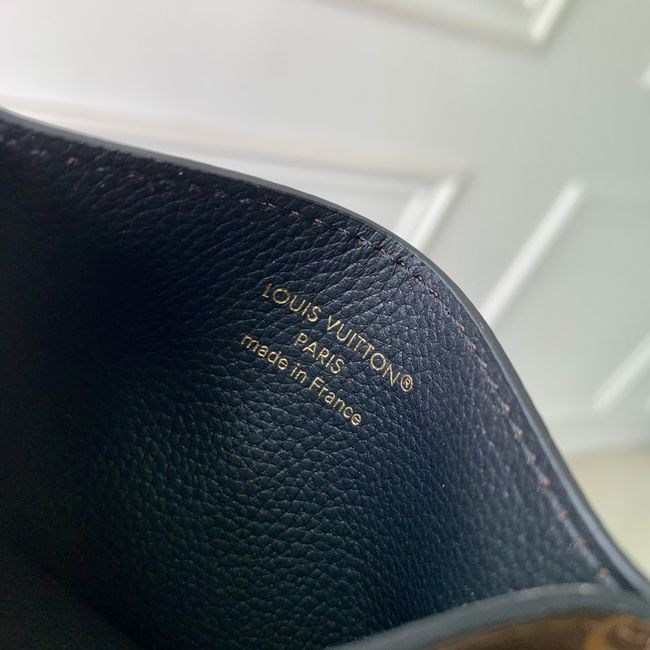 Louis Vuitton Double Card Holder Low Key M26815 black Louis Vuitton Double Card Holder Low Key M26815 black