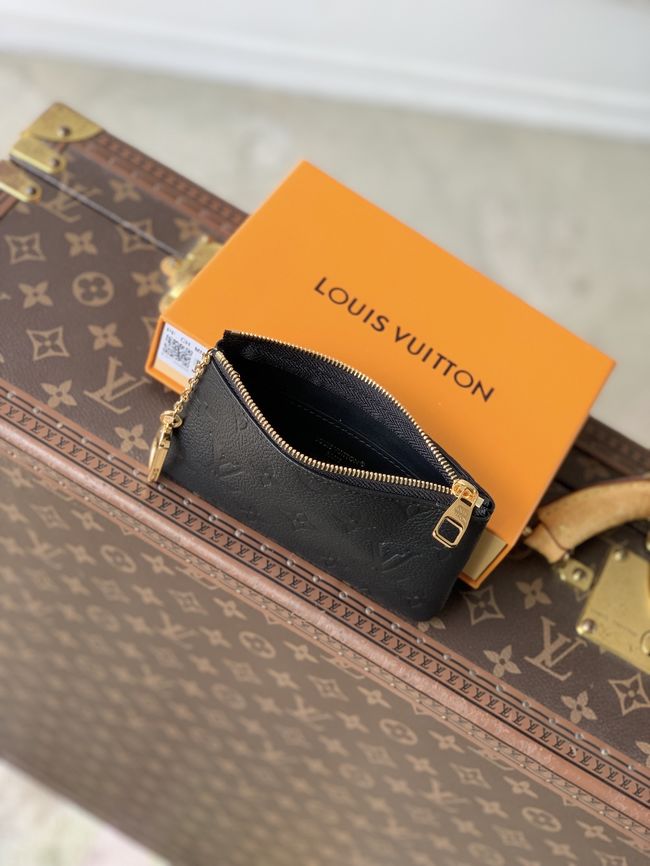 Louis Vuitton Key Pouch S M28429 black Louis Vuitton Key Pouch S M28429 black