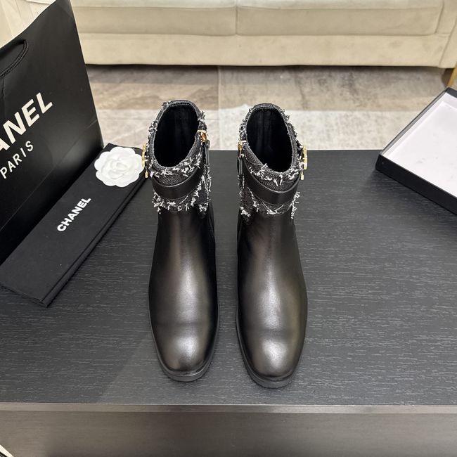 Chanel Short Boots Calfskin G47635-1