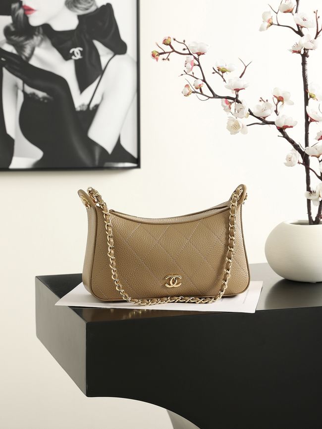 CHANEL Hobo Bag AS6640 apricot CHANEL Hobo Bag AS6640 apricot