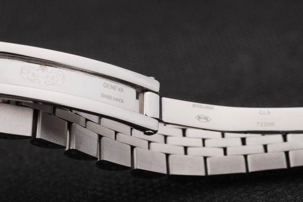 Rolex Datejust Mechanism Silver Bezel&White Surface -RD2454 Rolex Datejust Mechanism Silver Bezel&White Surface -RD2454