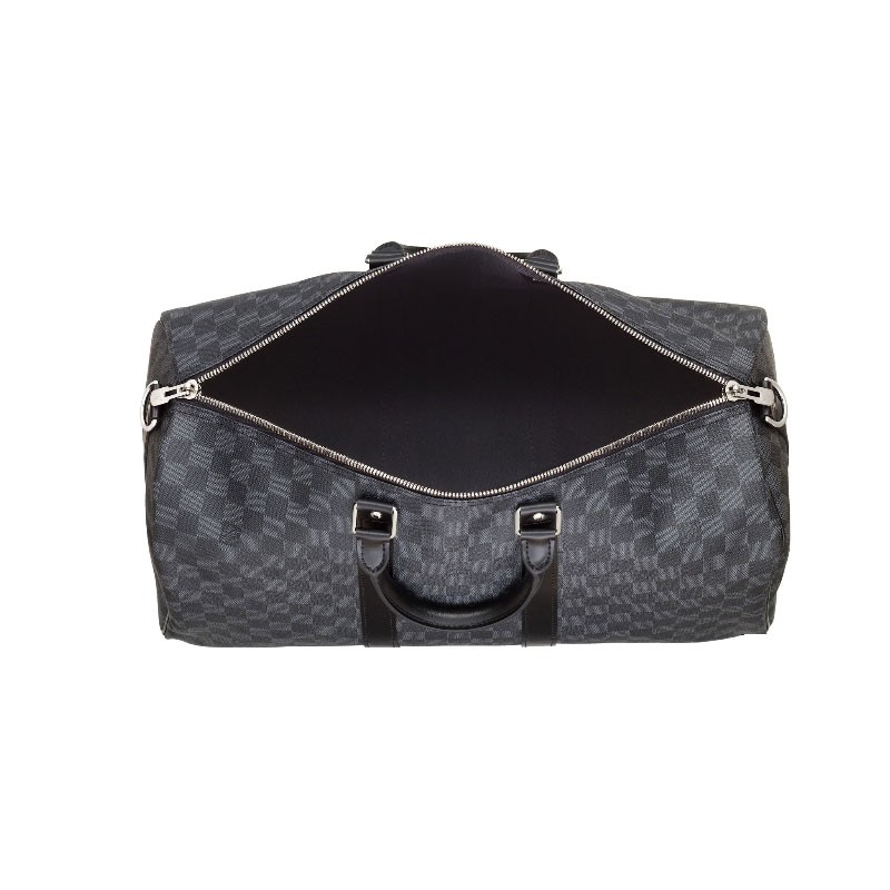 Louis Vuitton Damier Graphite Canvas Keepall 45 Strap N41418 Louis Vuitton Damier Graphite Canvas Keepall 45 Strap N41418